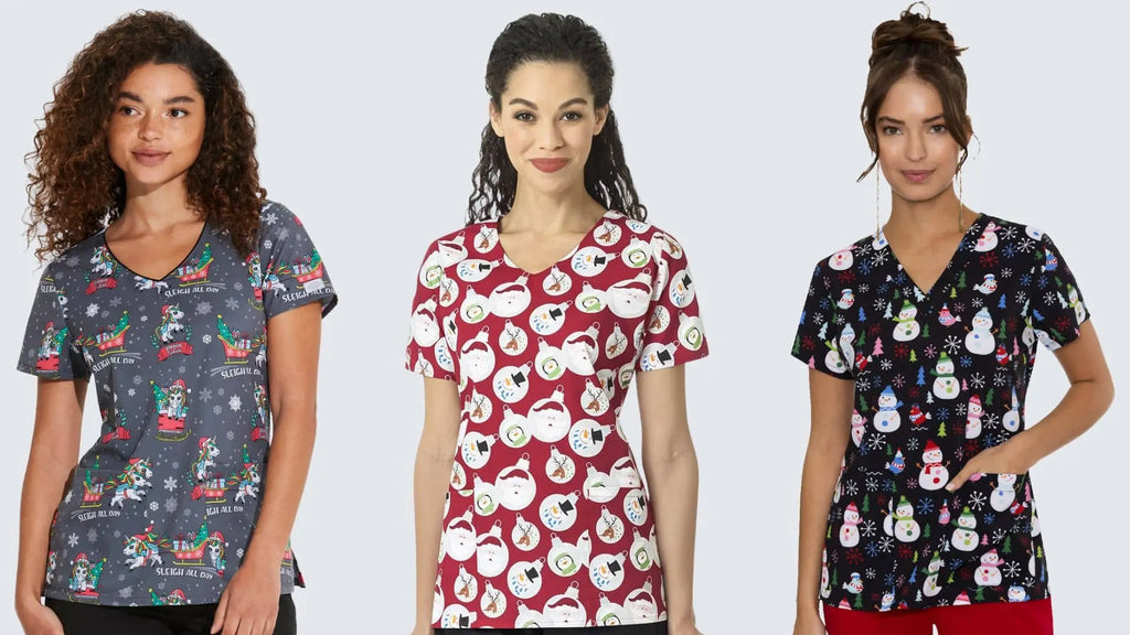 Christmas Scrubs Australia - Fun Festive Designs 