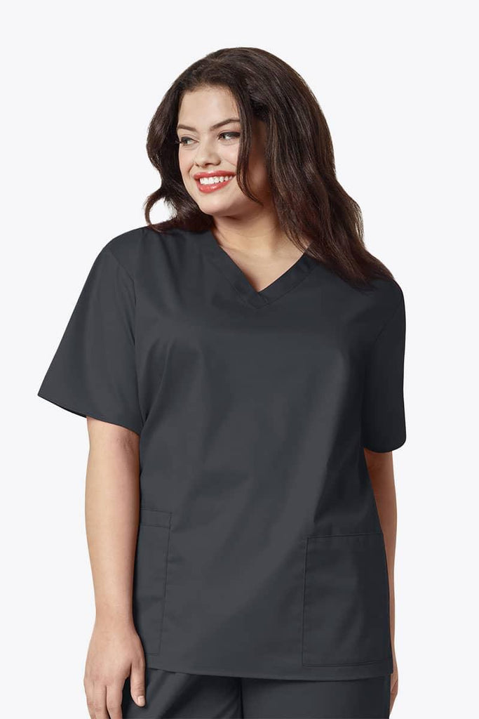 101 WonderWink WonderWORK Women's V-Neck Scrub Top,Infectious Clothing Company