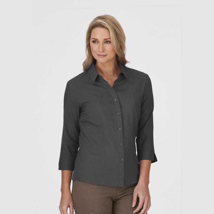 2145 City Collection Women's 3/4 Sleeve Ezylin Shirt,Infectious Clothing Company