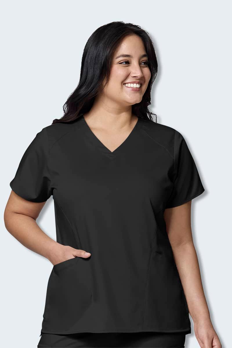 6319 WonderWink PRO Women's 4 Pocket V-Neck Top,Infectious Clothing Company