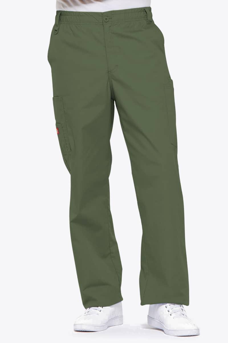 81006T Dickies Men's Tall EDS Signature Zip Fly Cargo Scrub Pant,Infectious Clothing Company