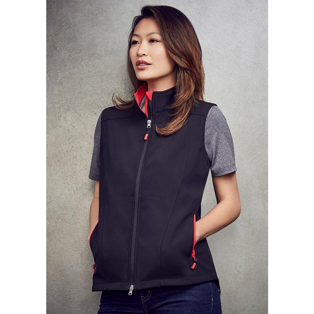 J404L Biz Collection Ladies Geneva Vest,Infectious Clothing Company