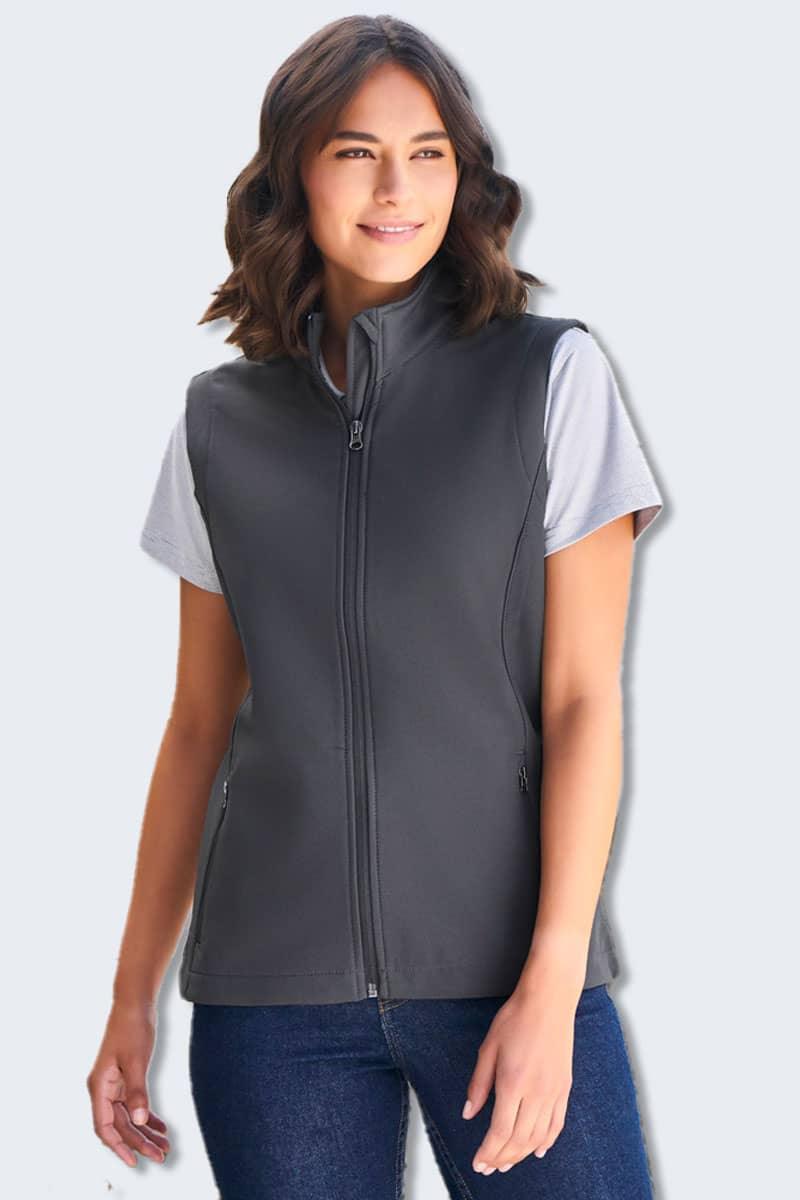 J830L Biz Collection Ladies Apex Vest,Infectious Clothing Company