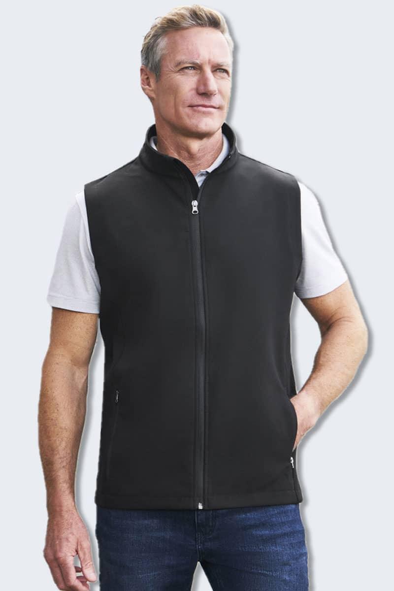 J830M Biz Collection Mens Apex Vest,Infectious Clothing Company