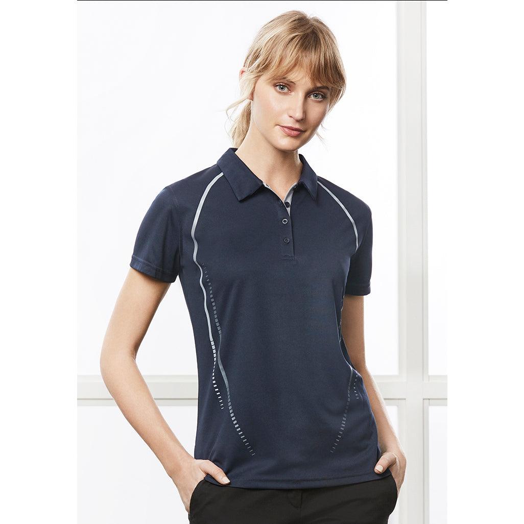 P604LS Biz Collection Ladies Cyber Polo,Infectious Clothing Company